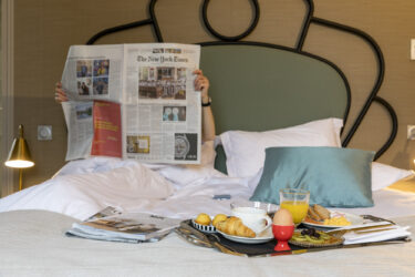 petit dejeuner au lit