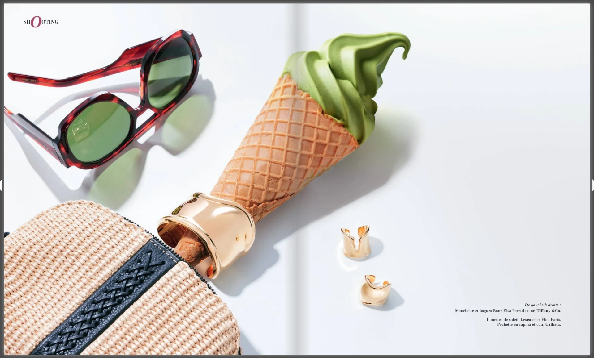 Shooting joaillerie L O2 Magazine juin 2025