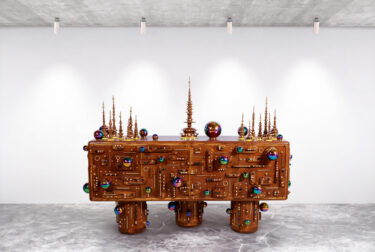 photo d'une commode de l'ébéniste d'art